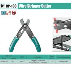 Proskit CP-108 Kablo Soyucu - Kablo Kesici (E-54)