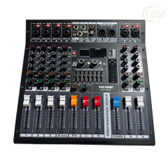 ROSE RP6-PM700 6 KANAL POWER MIXER 2 X 350W MAX