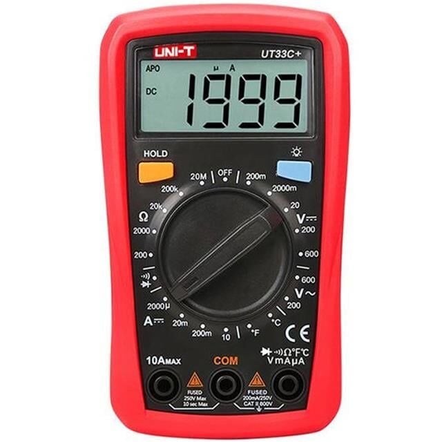 Uni-T UT-33C Dijital Multimetre Ölçü Aleti (Seri 2)