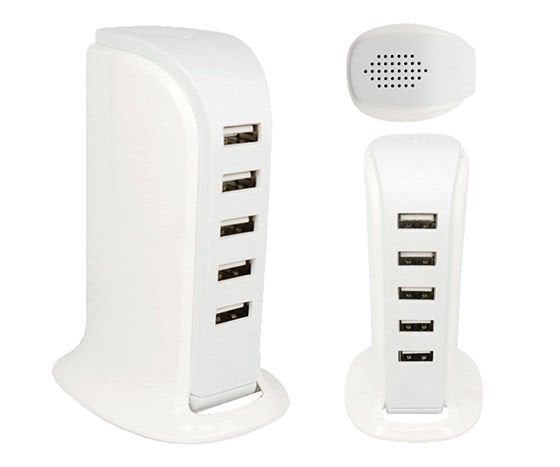 POWERMASTER MULTIPLEXER 5 KANAL 5 VOLT - 4 AMPER - 20 WATT USB GÜÇ İSTASYONU