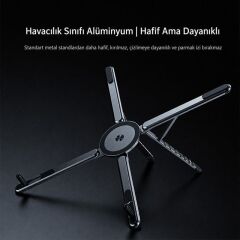 Feny Magstone FN-MS10 MagSafe Katlanabilir Stand Macbook Telefon Tablet Laptop Uyumlu Tutucu