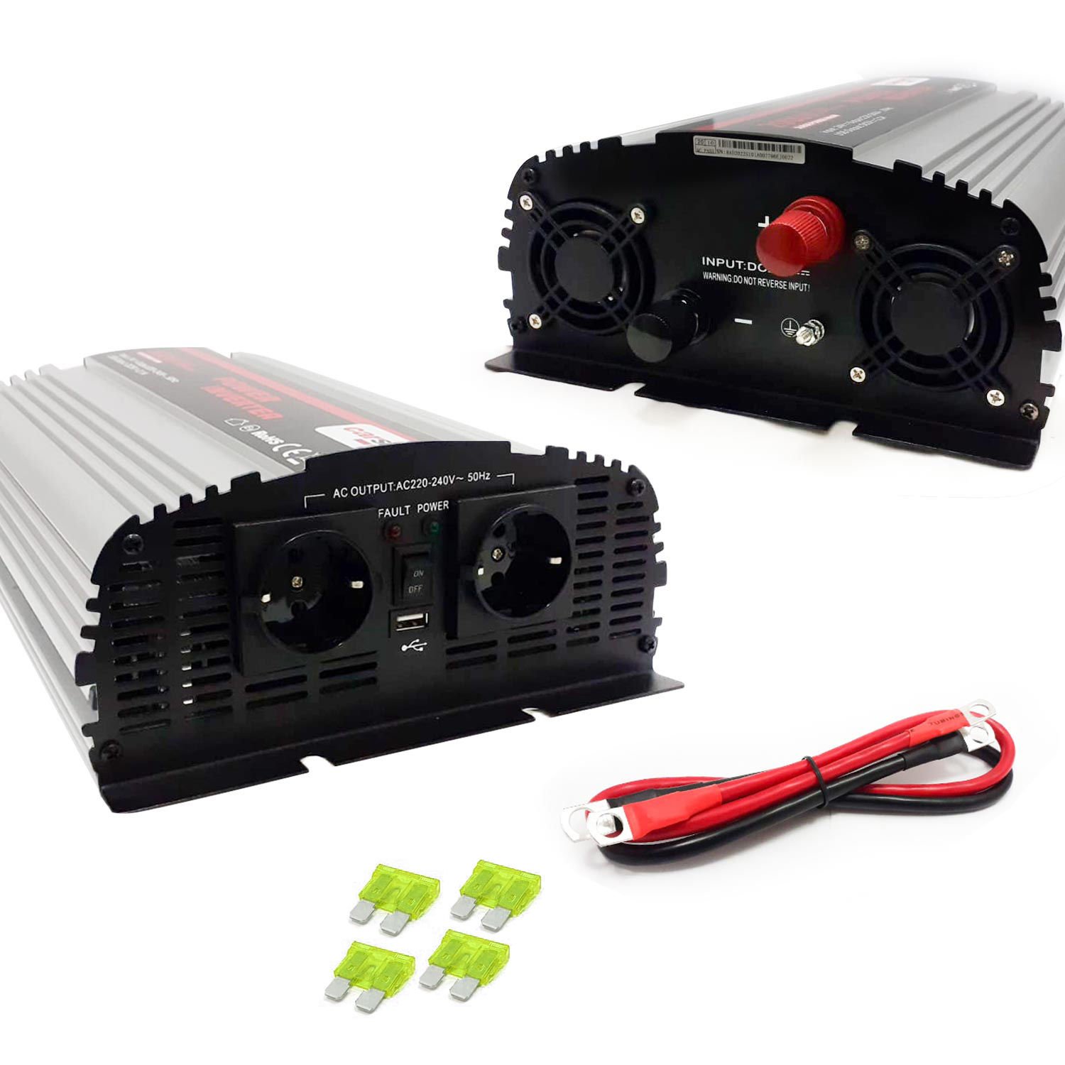 CARSPA MS-1200 İnverter Modifiye Sinüs 24V 1200W