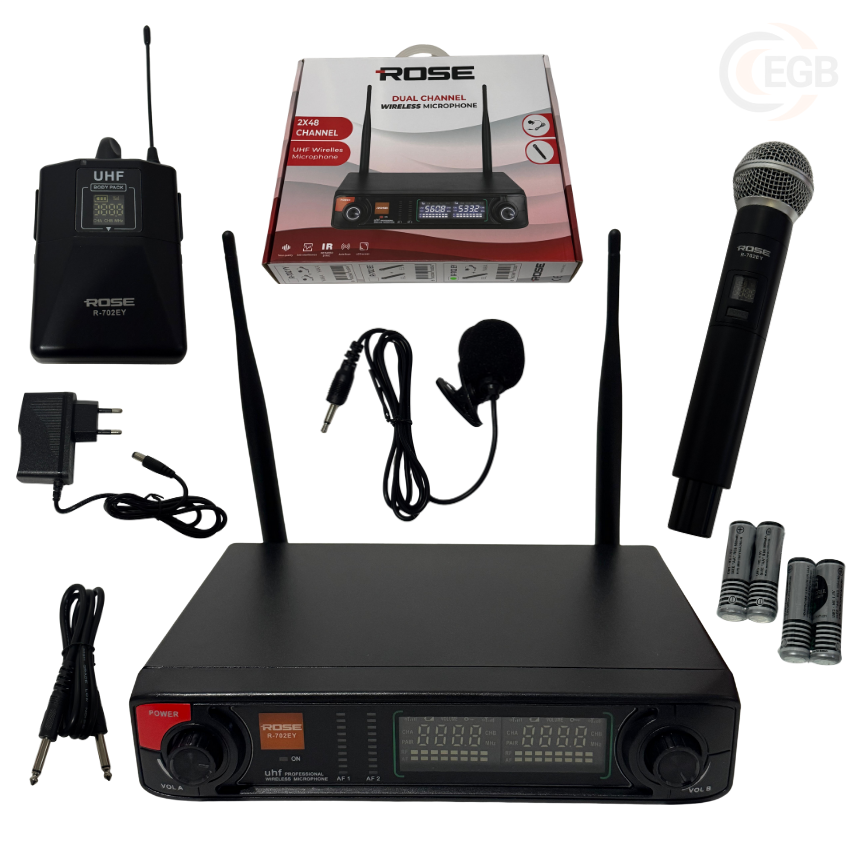 ROSE R-702-EY 1EL 1 YAKA 48x2 tipi frekans