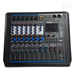 ROSE RS6-700 6 KANAL POWER MIXER 2 X 400W MAX