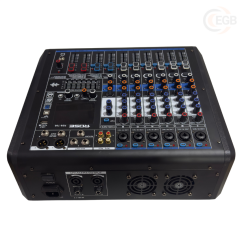 ROSE RS6-700 6 KANAL POWER MIXER 2 X 400W MAX