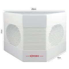 UNIVERSAL UN-1708T Sütun Hoparlör 2x10cm 100 Watt Çift Yönlü Trafolu 1 Adet