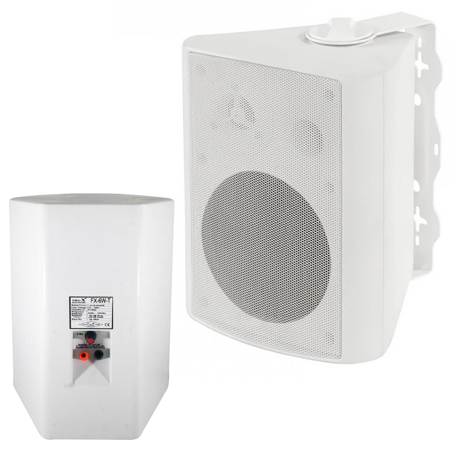 UNIVERSAL FX-6WT Sütun Hoparlör 16cm 200 Watt Trafolu Beyaz 1 Adet