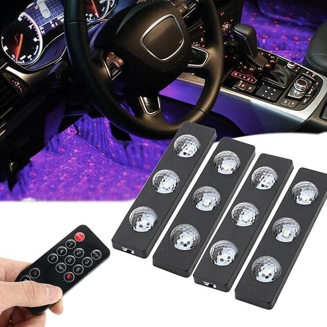 Sunup Araç İçi 7 Renk LED Işık