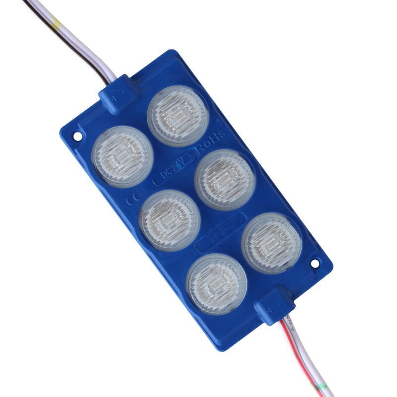 MAVİ MODUL LED 75*40 3030 24 VOLT 3 WATT POWERMASTER