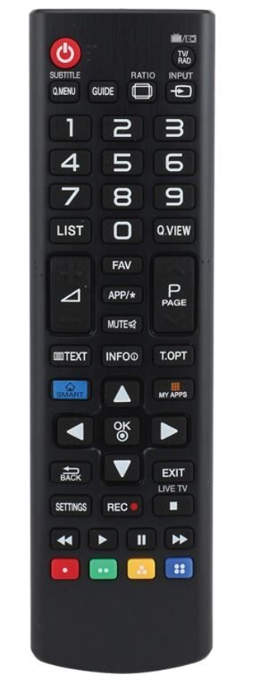 LG IRL9910 SMART VE MYAPPS TUŞLU AKB73715601 LCD LED TV KUMANDA (KMD-117)