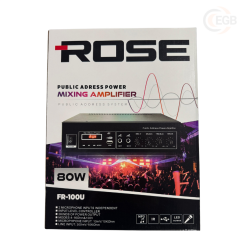 Rose FR-100U 80 WATT MONO ANFİ
