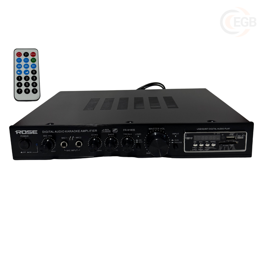 ROSE FR-9180b 2*150W STEREO ANFİ