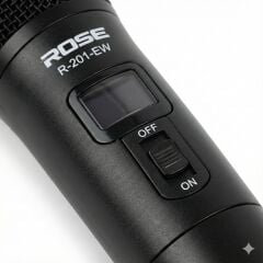ROSE R-201-EW UHF Kablosuz Dijital El Mikrofonu