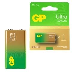 GP G-TECH 1604AUETA21 9V Pil Alkalin