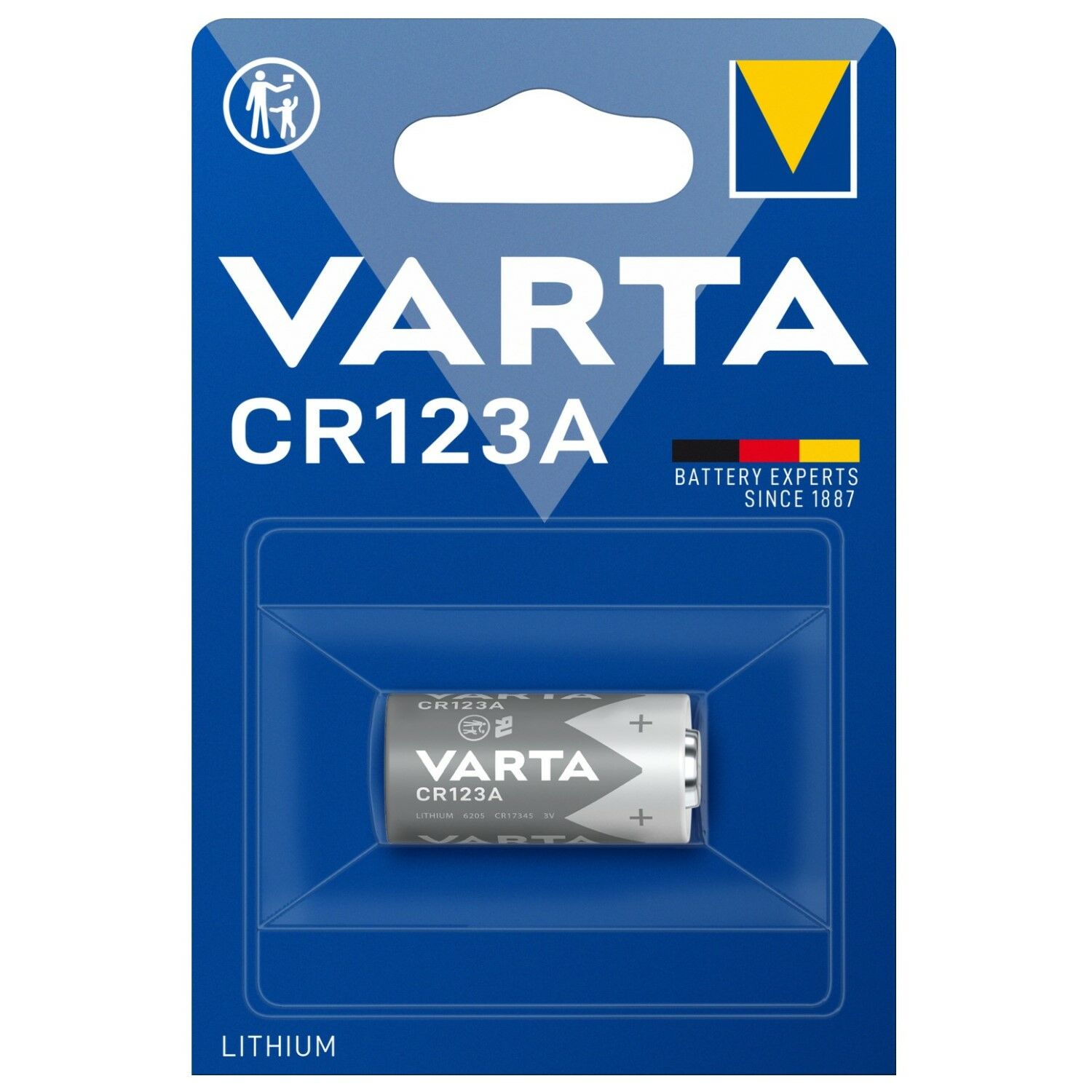 3 VOLT LİTYUM PİL TEKLİ PAKET FİYAT VARTA CR123A