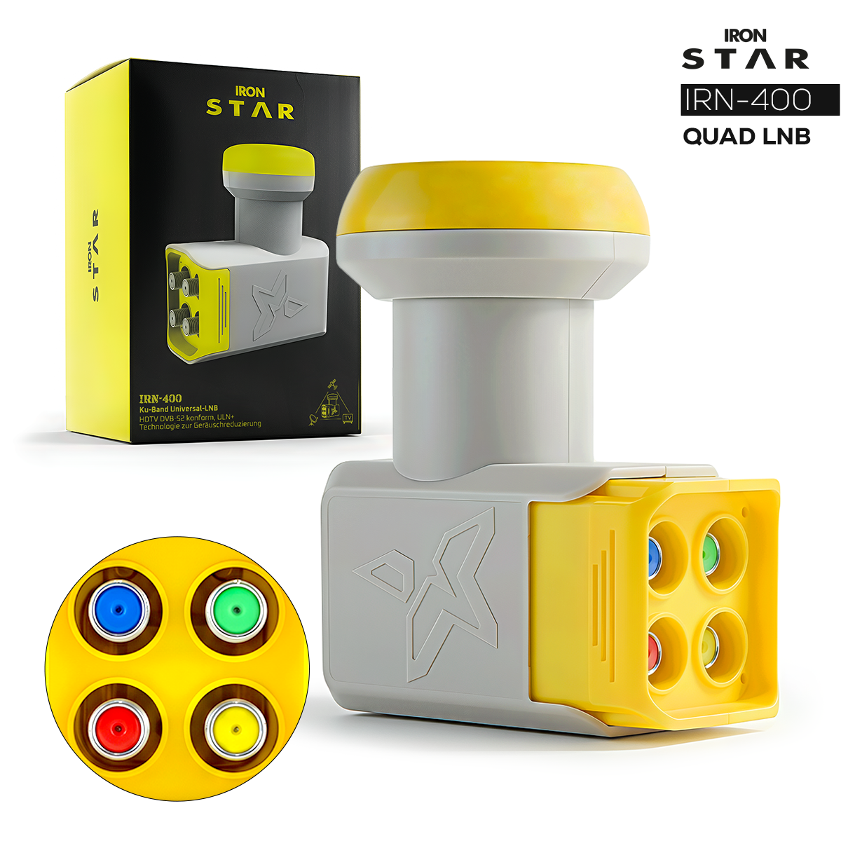 IRONSTAR UNIVERSAL A KALİTE QUAD 4lü LNB