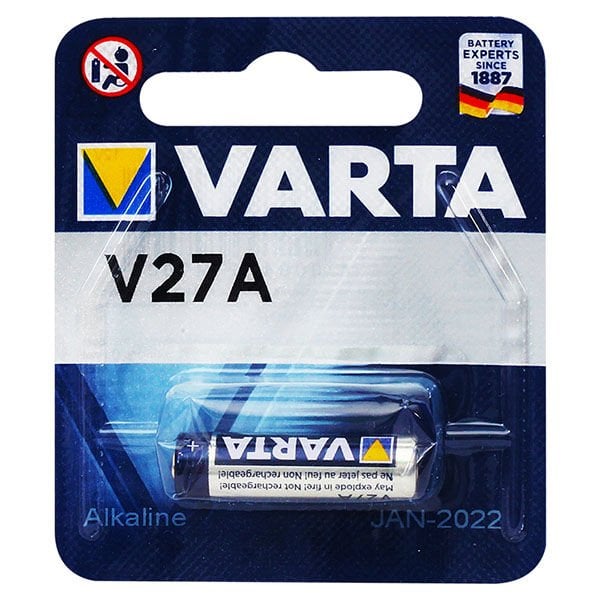 27A 12 VOLT ALKALİN PARA PİL TEKLİ PAKET FİYAT VARTA