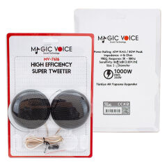 MAGICVOICE MV-7616 80 WATT RMS 40 WATT SLIM KASA OTO TWEETER (SKT-78)