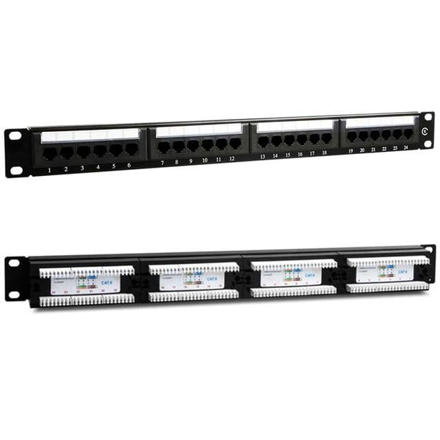 Powermaster PM-4494 24 Lü Utp Cat6 Patch Panel