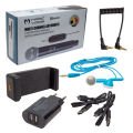 MV-19602 UHFKABLOSUZ BLUETOOTH YAKA MİKROFON(KAMERA) MAGICVOICE
