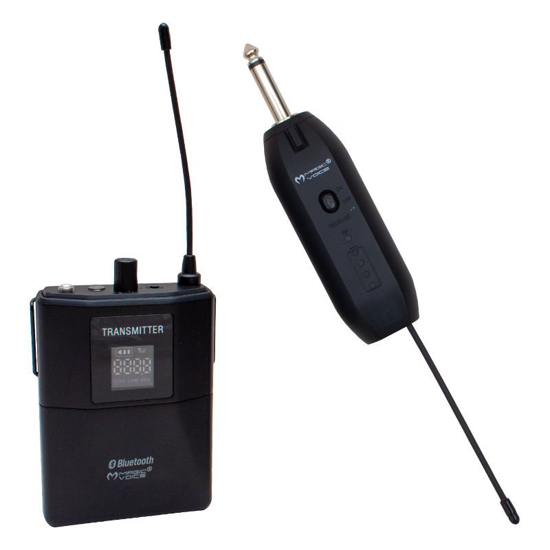 MV-19601 UHF KABLOSUZ BLUETOOTH YAKA MİKROFON MAGICVOICE