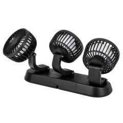 Powermaster FAN40 Araç İçi Vantilatör Fanı 12 Volt Çakmaklık Girişli 3 Başlıklı 360 Derece