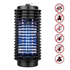 Asonic S24 PRO Kokusuz Taşınabilir LED Mavi Işıklı Sinek Öldürücü Siyah 4W Açılabilen Alt Kapak