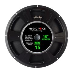 Magicvoice MV-15 Maks. 700 Watt / Rms 350 Watt 15' Siyah 38 Cm Woofer Yedek Hoparlör