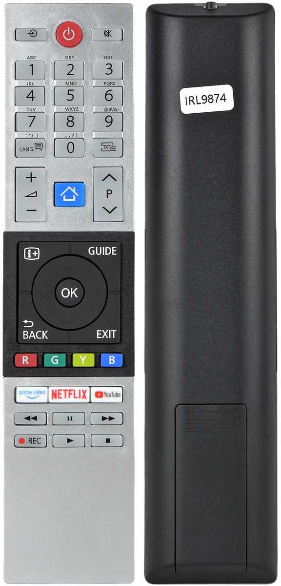 TOSHIBA IRL9874 LCD NETFLIX YOUTUBE LCD KUMANDA (KMD-146)