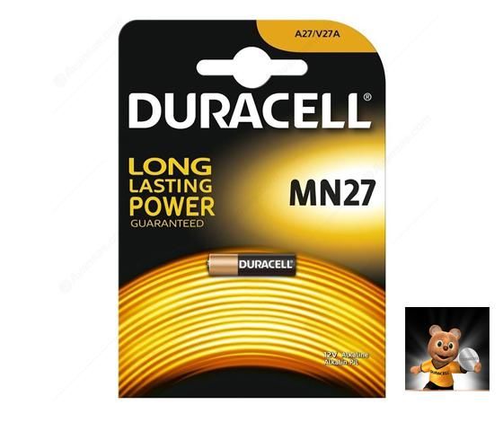 DURACELL MN27 Pil 27A 12V Alkalin