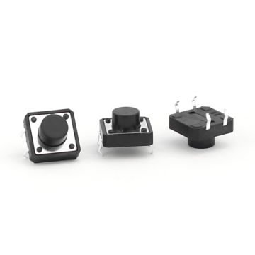 TACT SWITCH 12X12X7MM ENTEGRE .