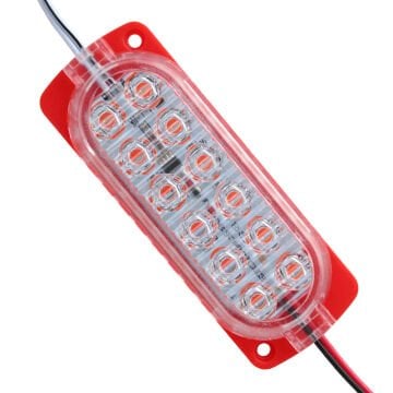 PARLAK YANIP SONEN KIRMIZI MODUL LED 2835 24 VOLT 1.2 WATT POWERMASTER