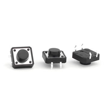 TACT SWITCH 12X12X6MM ENTEGRE .