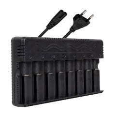 POWERMASTER PMR-21525 18650 8'Lİ PİL ŞARJ CİHAZI