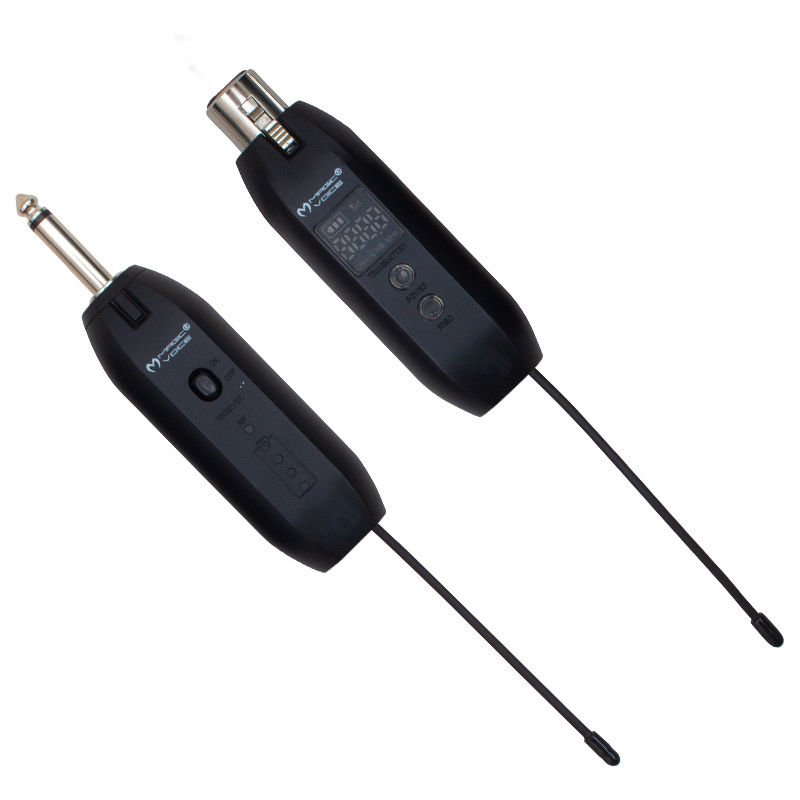 MV-19587 UHF GİTAR TİP KABLOLU MİC İ KABLOSUZ CEVİRİCİ ( MİC XRL Lİ) MAGICVOICE