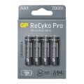 GP RECYKO PRO AA 2000 MAH ŞARJLI 4LÜ PİL GP210AAHCB-2EB4 (GPRHC212B309)