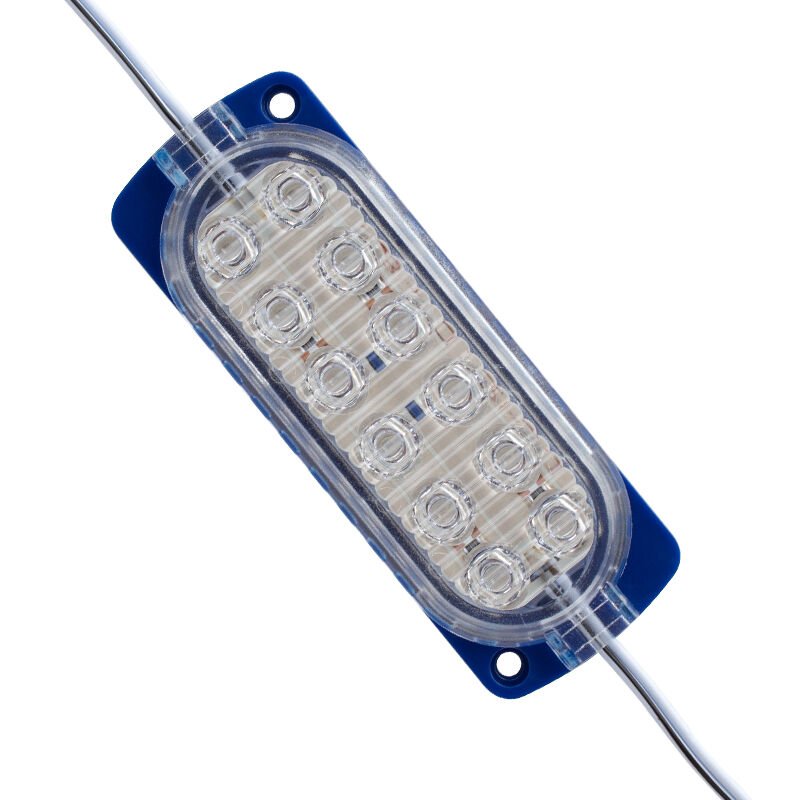 TEK RENK MAVİ MODUL LED 2835 24 VOLT 2.4 WATT POWERMASTER