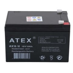 Atex AX12-12 12V 12Ah Akü