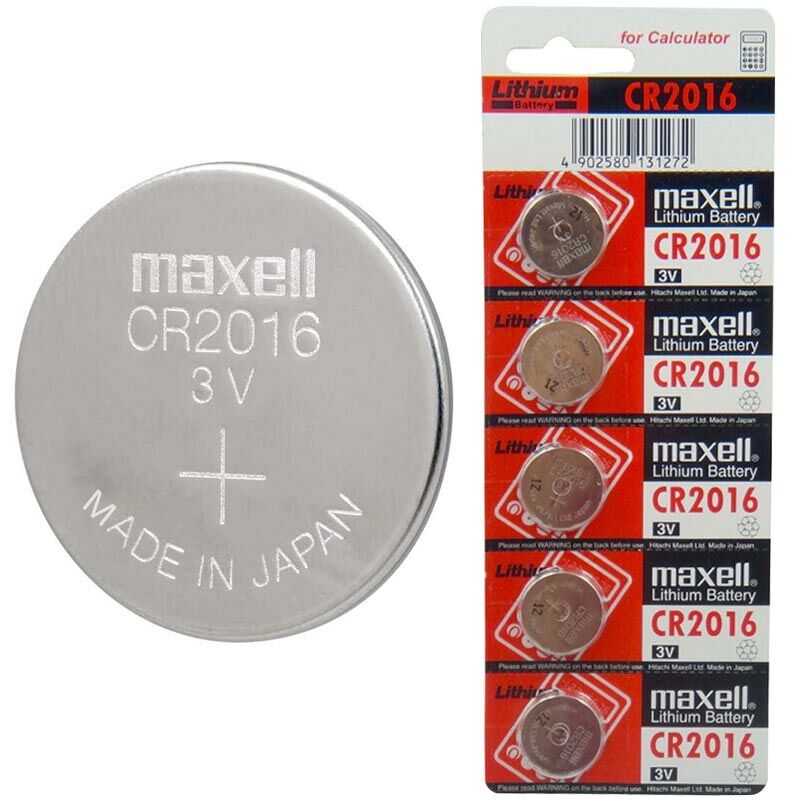 3V LITYUM PARA PİL 5Lİ PAKET MAXELL CR2016