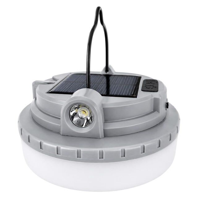 Powermaster HOP-8806 Çok Fonksiyonlu Solar Kamp Feneri Lambası ve RGB Şerit Led Seti