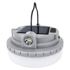 Powermaster HOP-8806 Çok Fonksiyonlu Solar Kamp Feneri Lambası ve RGB Şerit Led Seti