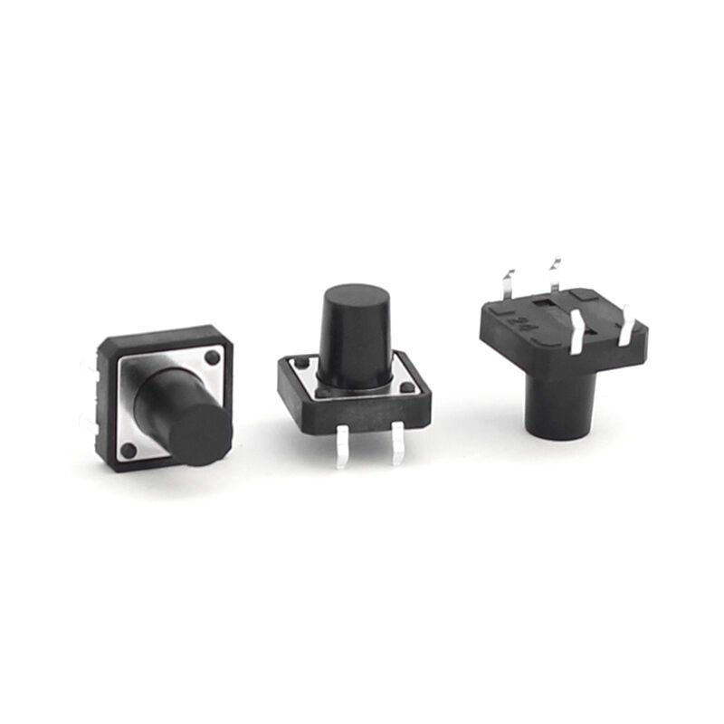 TACT SWITCH 12X12X11MM ENTEGRE .