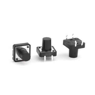 TACT SWITCH 12X12X11MM ENTEGRE .