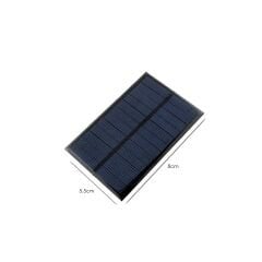 Güneş Enerji Solar Panel 6V 0.6W (80X55MM)