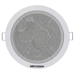 Hikvision DS-QAE0206G1-V 5.25'' 6W 8Ohm Analog 100V Trafolu Tavan Gömme Hoparlör Beyaz