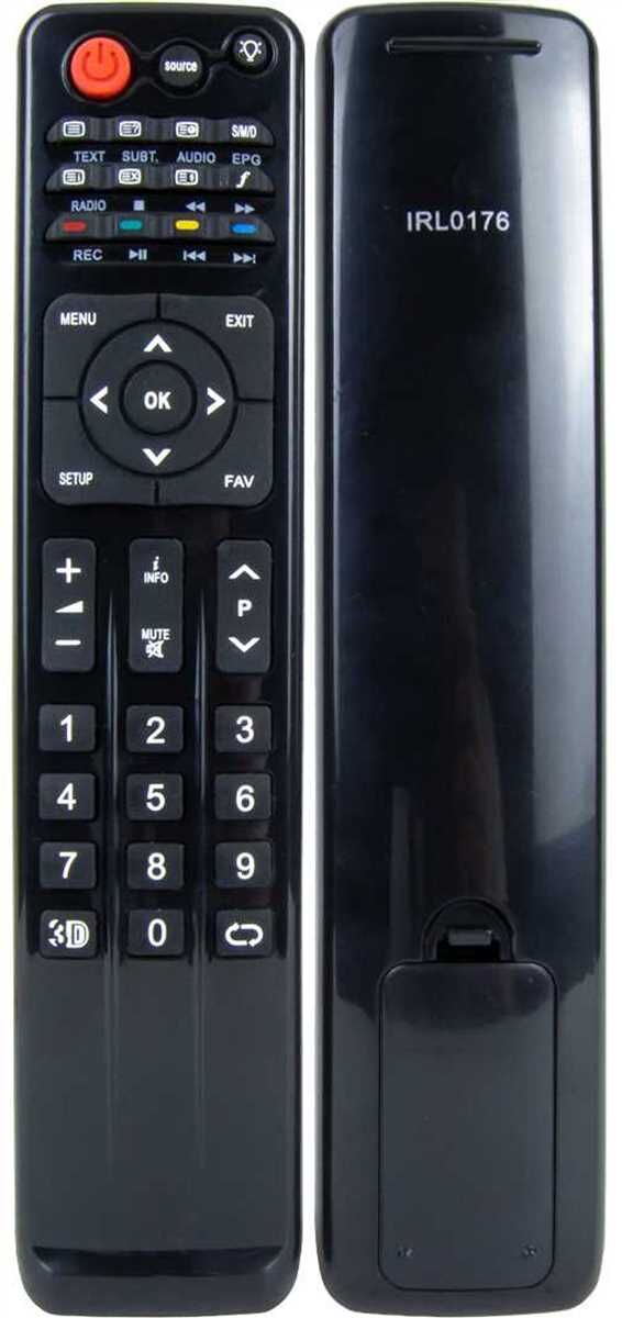 SUNNY AXEN IRL0176 RC0256/01 YAZISIZ 3D TUŞLU LCD LED TV KUMANDA (KMD-221)