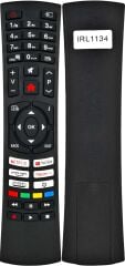 VESTEL IRL1134 NETFLIX-YOUTUBE TUŞLU YAZISIZ LCD LED TV KUMANDA (KMD-141)