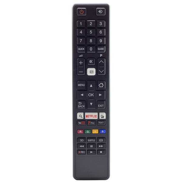 NETFLIX*YOUTUBE TUŞLU SİYAH LCD/LED TV KUMANDA WEKO KL TOSHIBA CT-8069