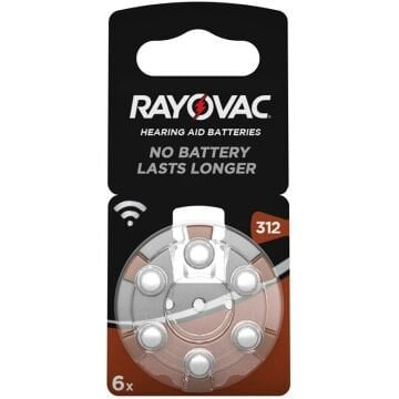KULAKLIK PİLİ RAYOVAC 312 NO 6Lİ PAKET FİYAT
