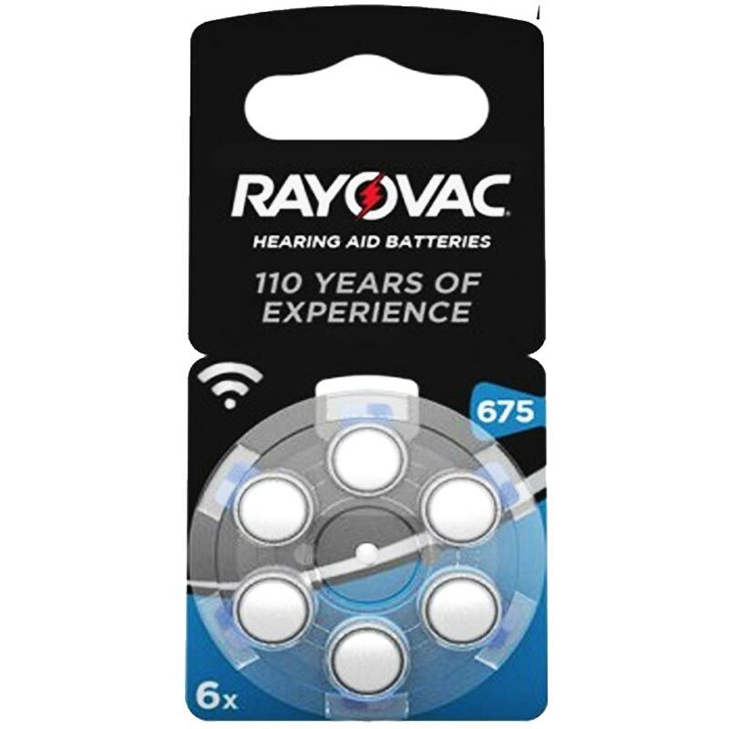 675 NO KULAKLIK PİLİ 6Lİ PAKET FİYAT RAYOVAC